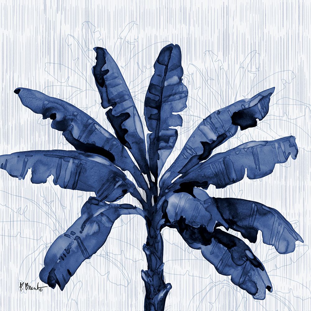 Hilo Palms II - Indigo art print by Paul Brent for $57.95 CAD