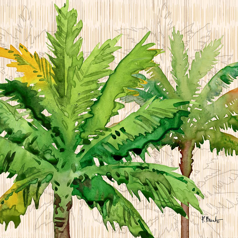 Hilo Palms III art print by Paul Brent for $57.95 CAD