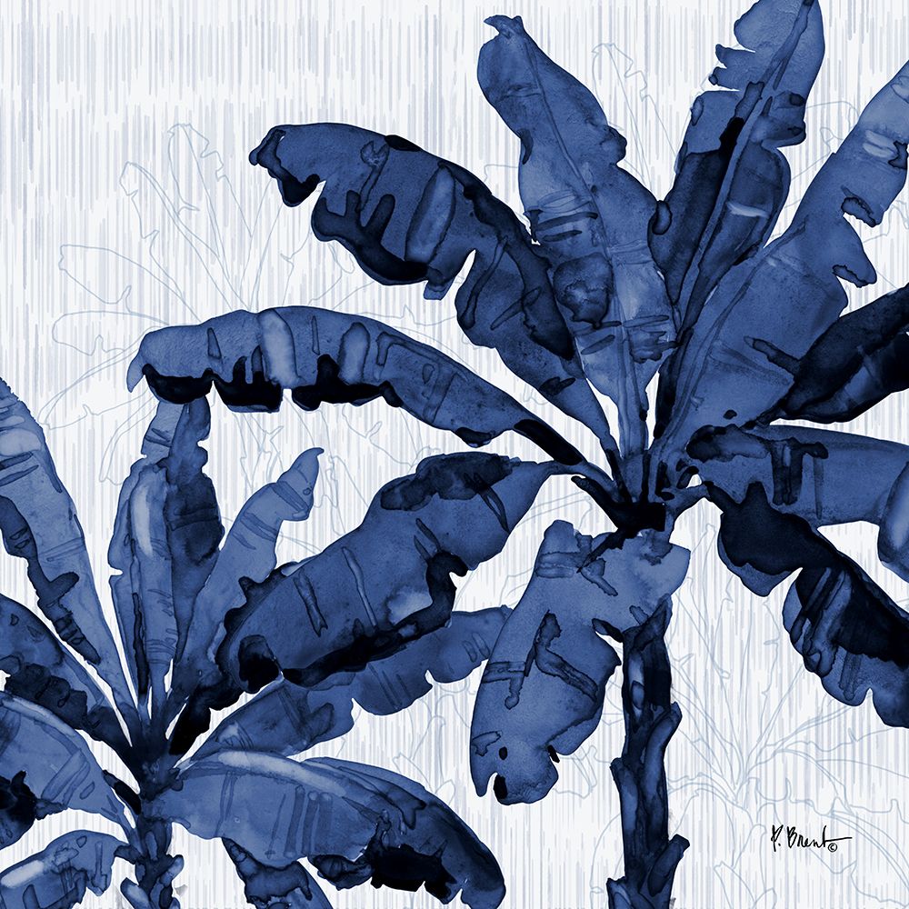 Hilo Palms IV - Indigo art print by Paul Brent for $57.95 CAD