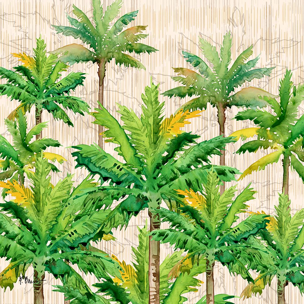 Hilo Palms V art print by Paul Brent for $57.95 CAD