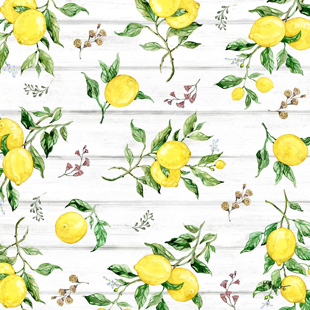 Sicilian Lemons Toss II art print by Paul Brent for $57.95 CAD