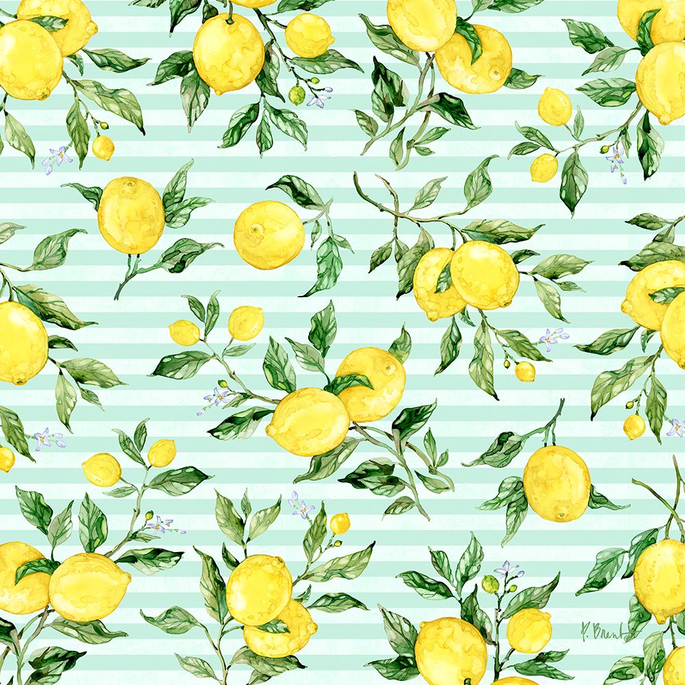 Sicilian Lemons Toss IV art print by Paul Brent for $57.95 CAD