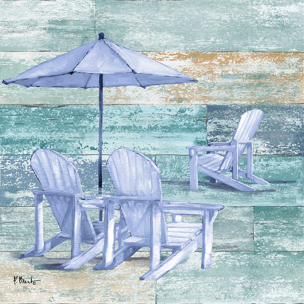 Coastal Lounge I art print by Paul Brent for $57.95 CAD