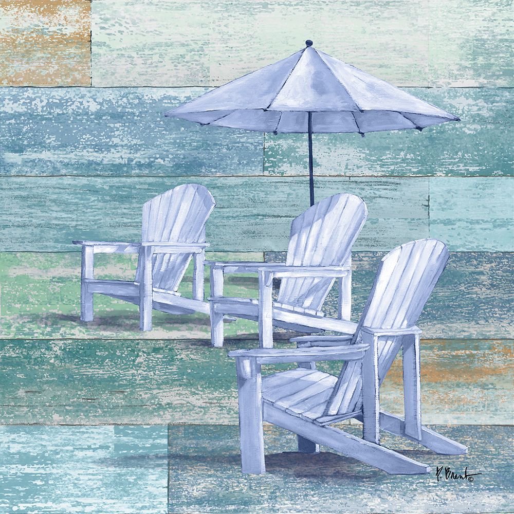 Coastal Lounge II art print by Paul Brent for $57.95 CAD