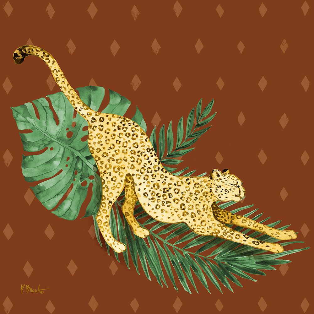 Wildcat Palms I - Sienna art print by Paul Brent for $57.95 CAD