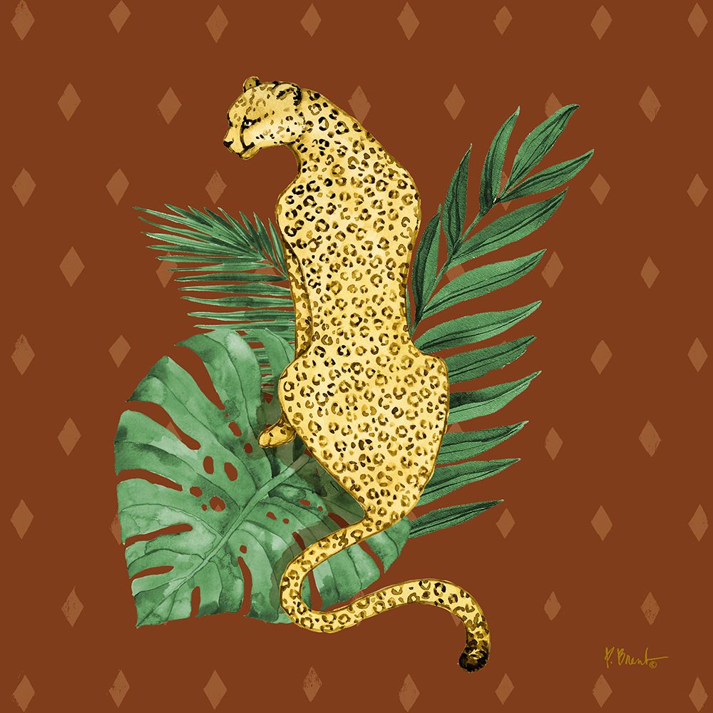Wildcat Palms II - Sienna art print by Paul Brent for $57.95 CAD