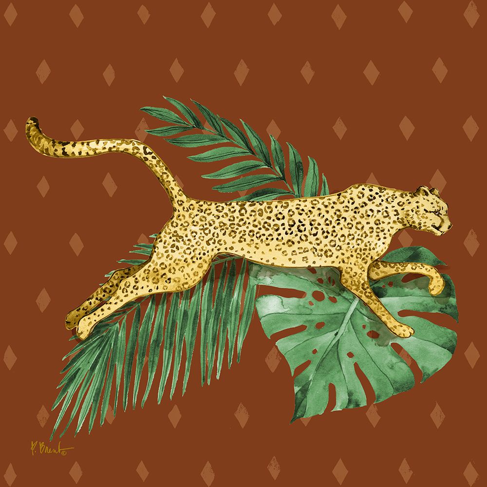 Wildcat Palms III - Sienna art print by Paul Brent for $57.95 CAD