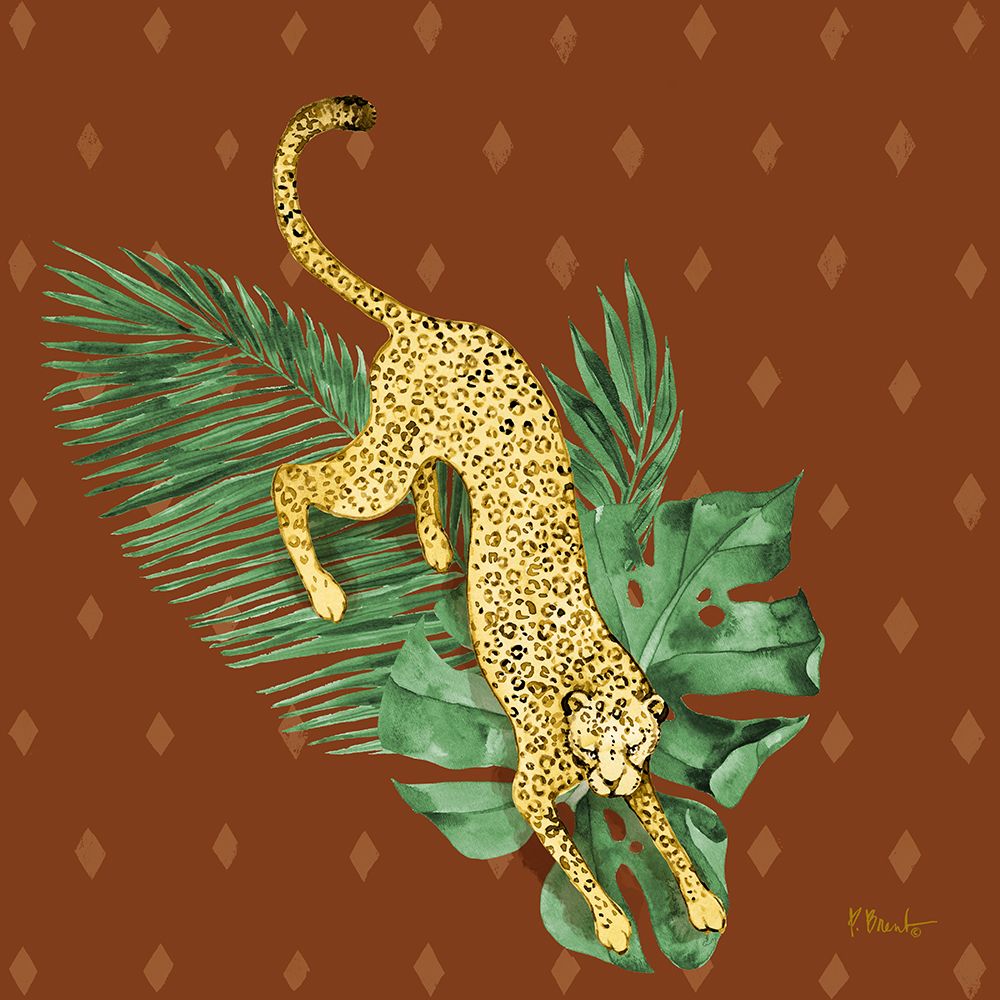 Wildcat Palms IV - Sienna art print by Paul Brent for $57.95 CAD