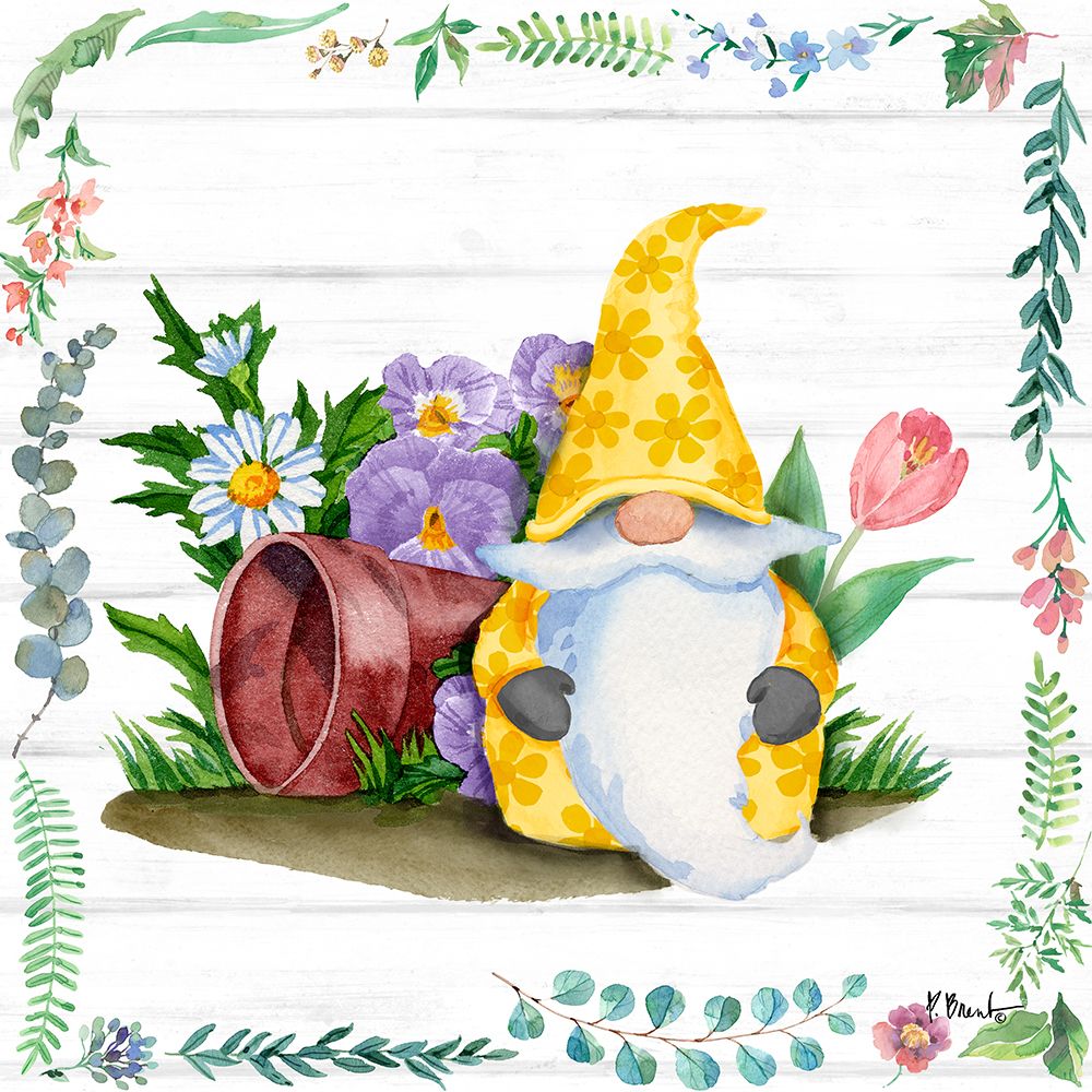Spring Gnome IV art print by Paul Brent for $57.95 CAD