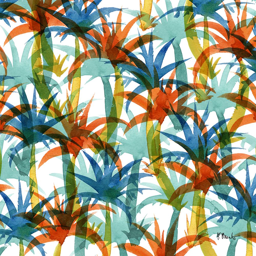 Hilo Palm Toss art print by Paul Brent for $57.95 CAD