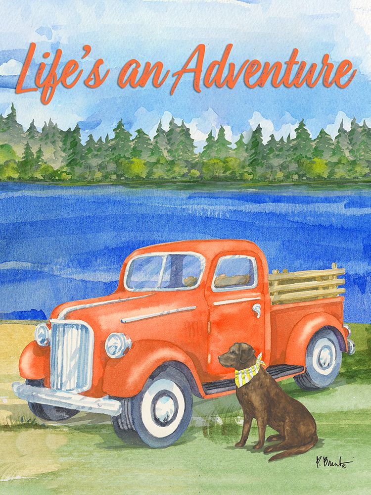 Lake Truck II art print by Paul Brent for $57.95 CAD