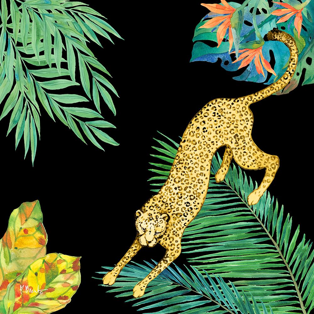 Wildcat Jungle IV art print by Paul Brent for $57.95 CAD