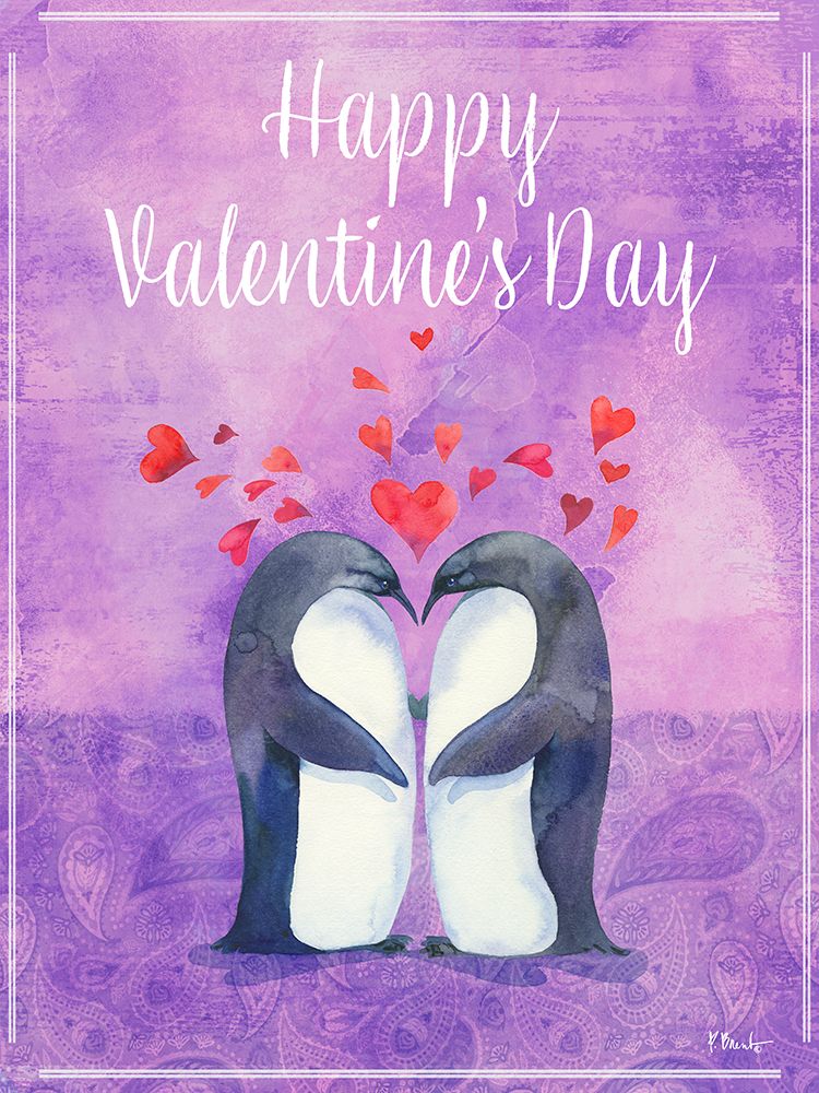 Love Birds I Vertical art print by Paul Brent for $57.95 CAD