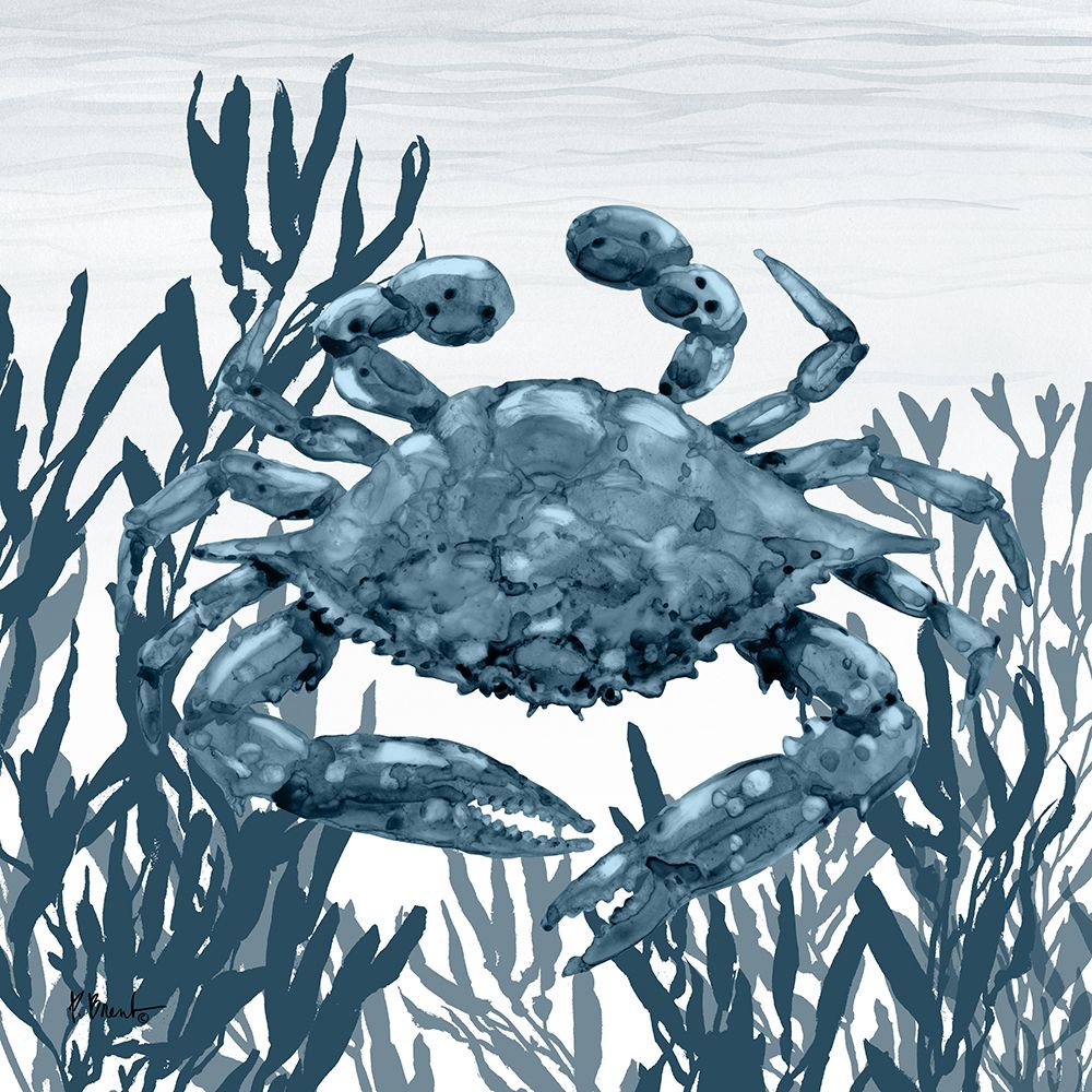 Tonga Sealife III - Indigo art print by Paul Brent for $57.95 CAD
