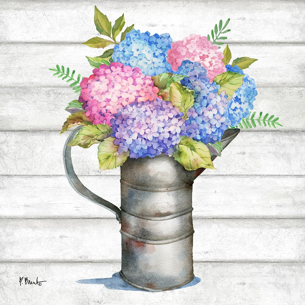 Tin Florals III art print by Paul Brent for $57.95 CAD