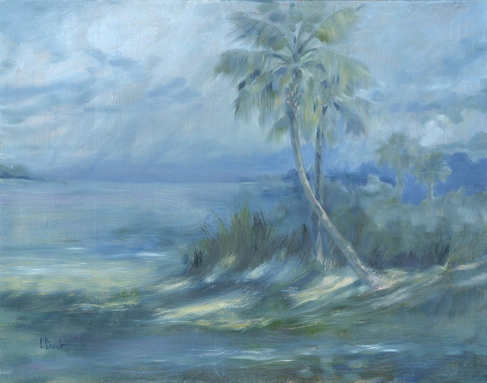 Nebulous Palms - Daybreak art print by Paul Brent for $57.95 CAD