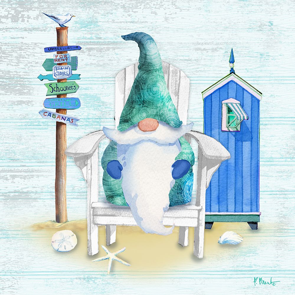Coastal Gnome I art print by Paul Brent for $57.95 CAD
