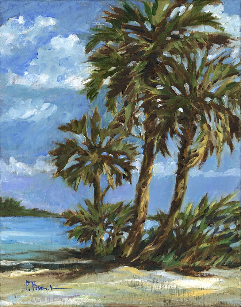Impressions of Palms - Bayside II art print by Paul Brent for $57.95 CAD