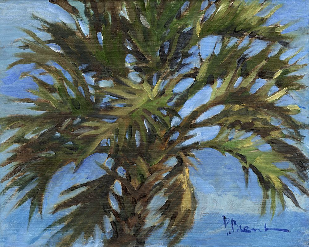 Impressions of Palms - Solo Palm art print by Paul Brent for $57.95 CAD