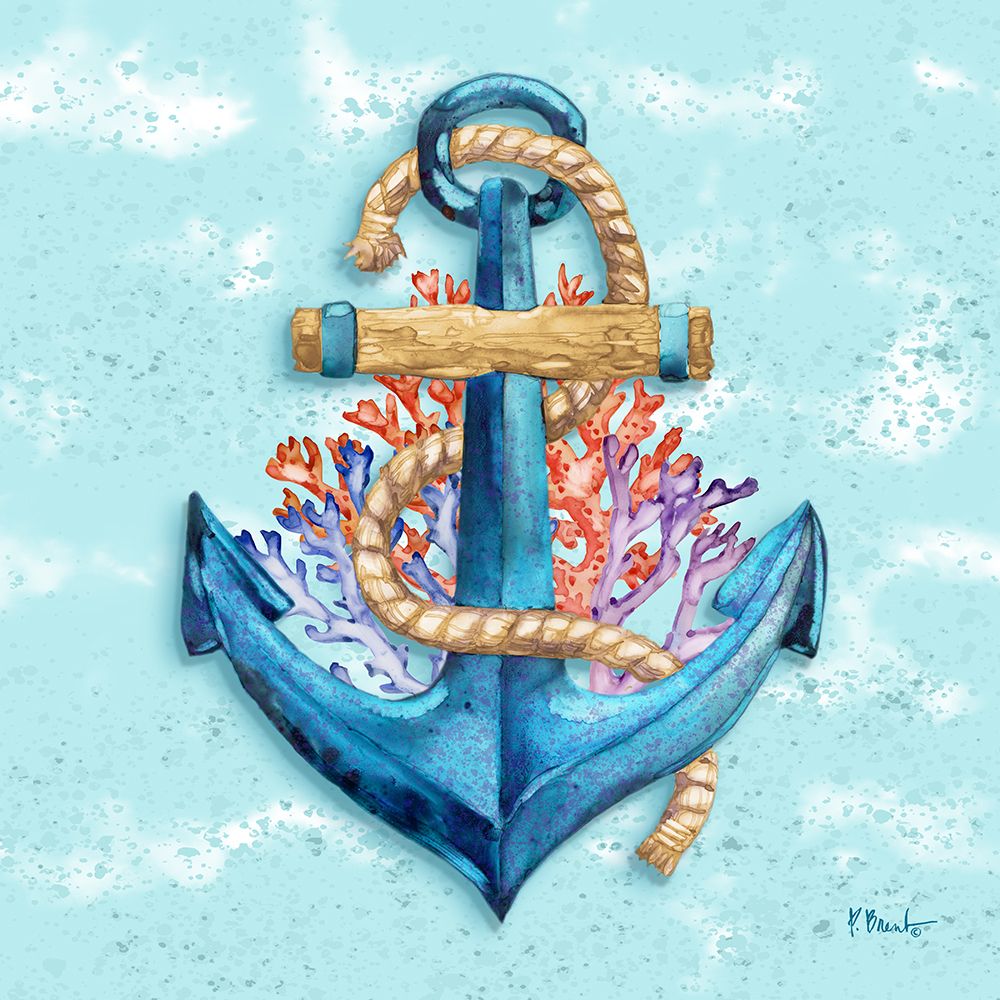 Submerged Anchor I art print by Paul Brent for $57.95 CAD