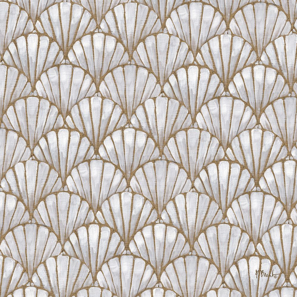 Deco Shell Pattern art print by Paul Brent for $57.95 CAD