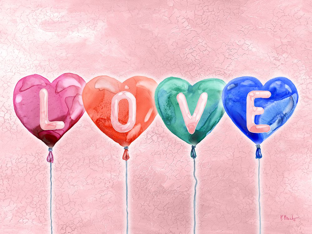 Lovers Day Horizontal I art print by Paul Brent for $57.95 CAD