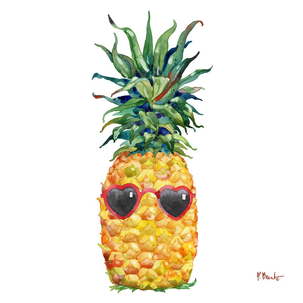 Cool Kona Pineapple I art print by Paul Brent for $57.95 CAD