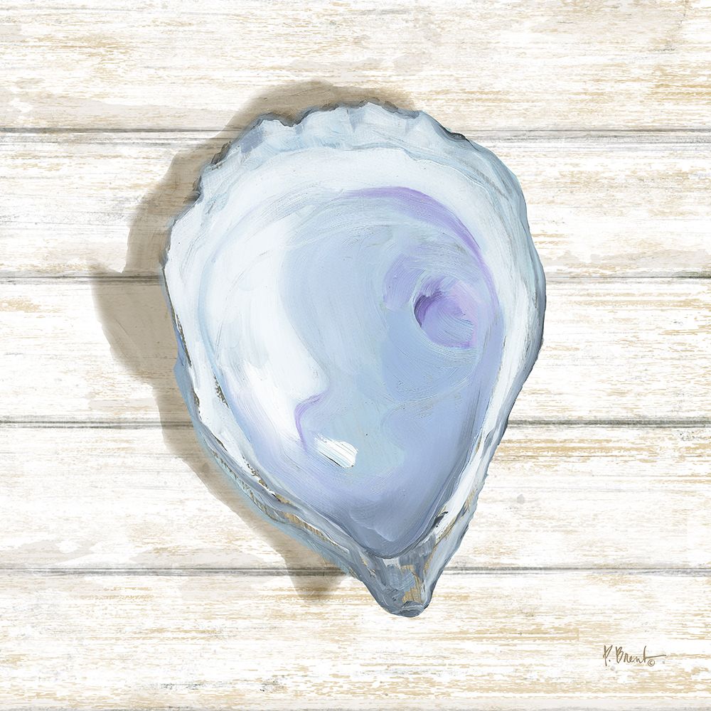 Oyster Woodgrain I art print by Paul Brent for $57.95 CAD
