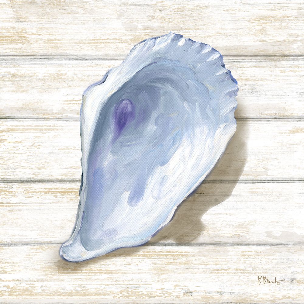 Oyster Woodgrain II art print by Paul Brent for $57.95 CAD