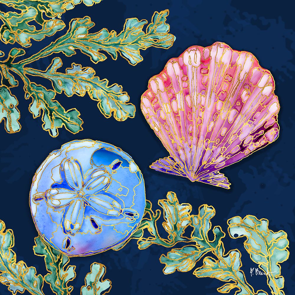Spectrum Shells II art print by Paul Brent for $57.95 CAD