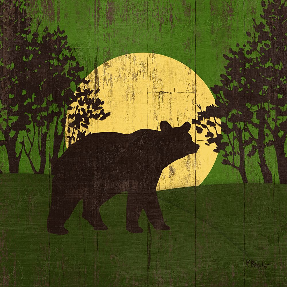 Moonlight Lodge II art print by Paul Brent for $57.95 CAD