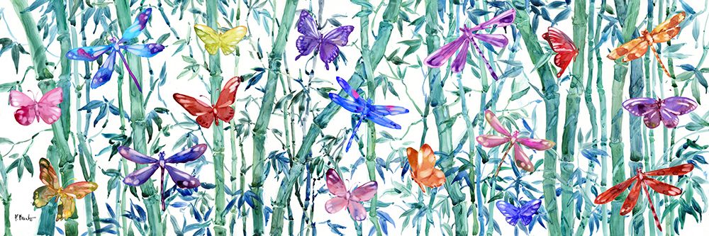 Flying Bamboo Grove Horizontal III art print by Paul Brent for $57.95 CAD