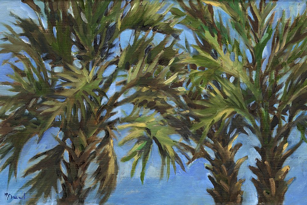 Impressions of Palms - Triple Palms art print by Paul Brent for $57.95 CAD