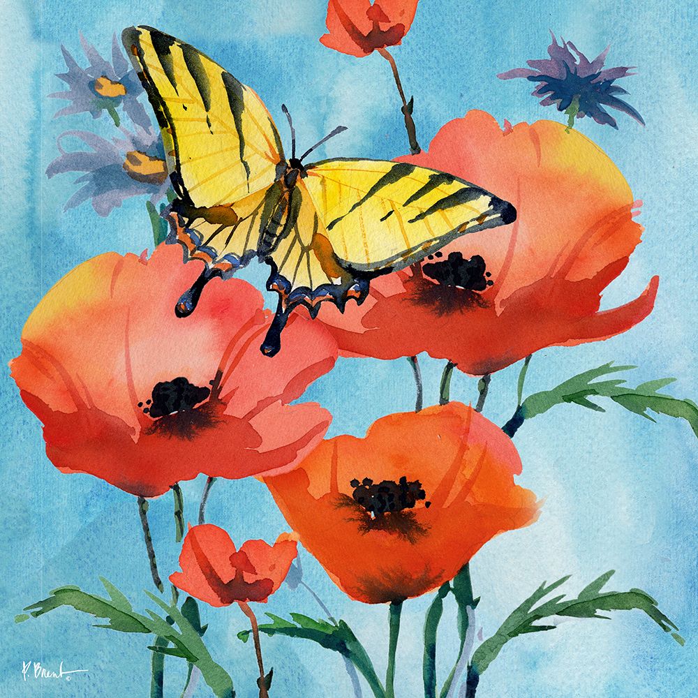 Poetic Butterfly I art print by Paul Brent for $57.95 CAD