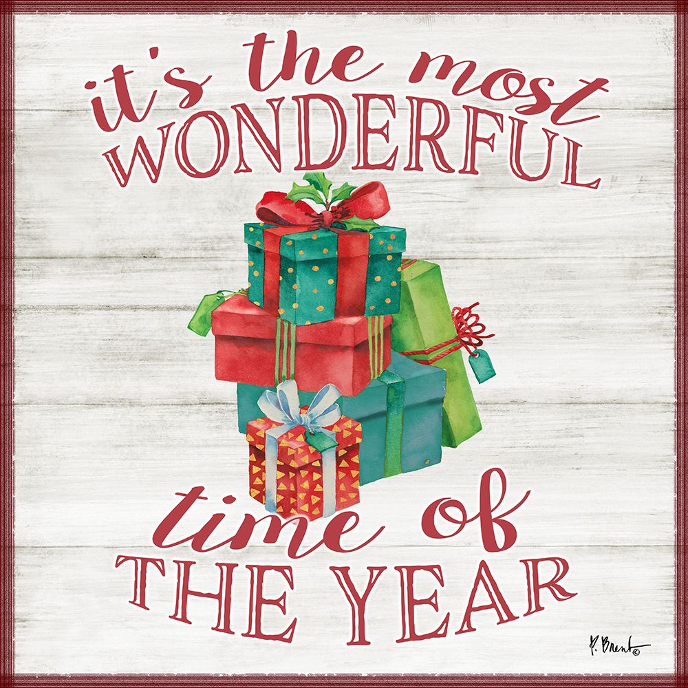 Tidings of Christmas I art print by Paul Brent for $57.95 CAD