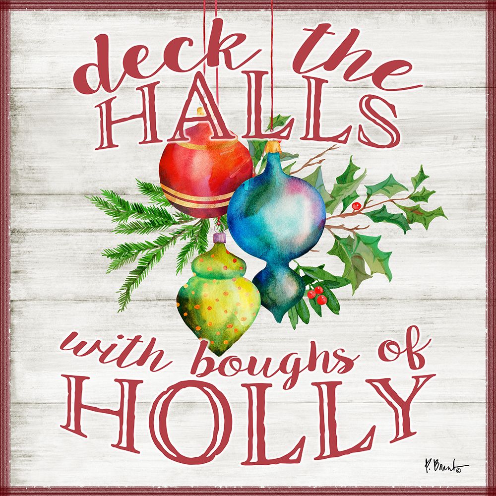 Tidings of Christmas IV art print by Paul Brent for $57.95 CAD