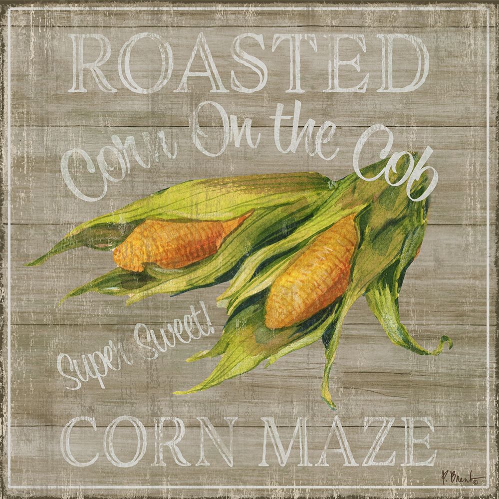 Harvest Market II art print by Paul Brent for $57.95 CAD