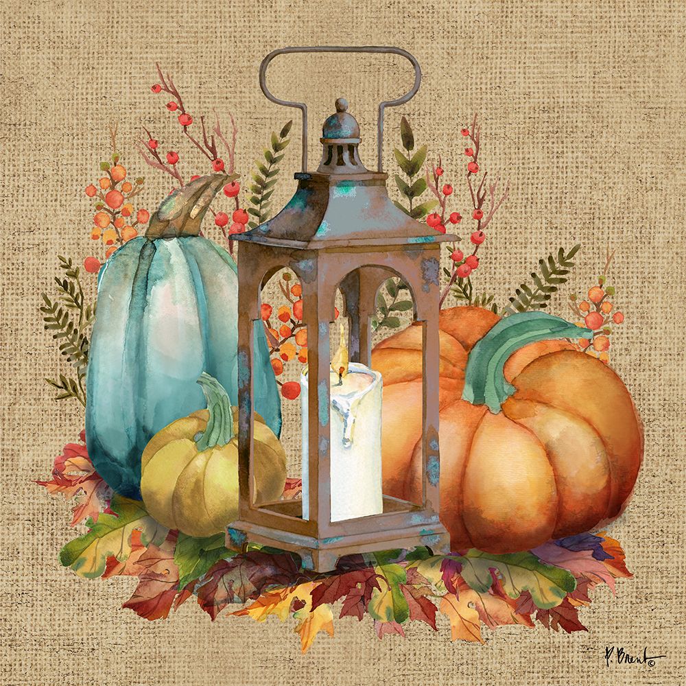Harvest Lantern I art print by Paul Brent for $57.95 CAD