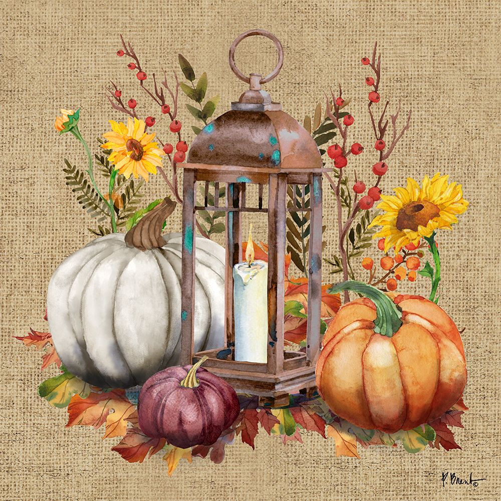 Harvest Lantern II art print by Paul Brent for $57.95 CAD