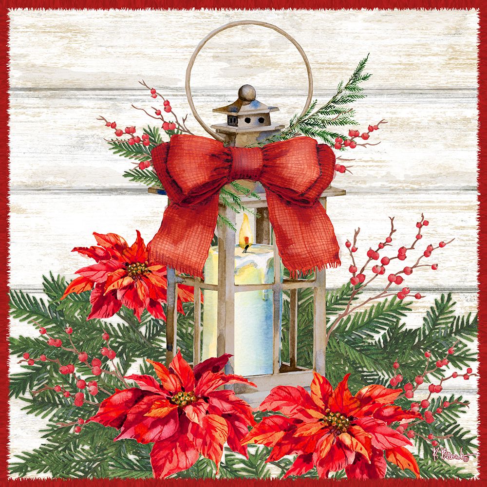 Christmas Lantern II art print by Paul Brent for $57.95 CAD
