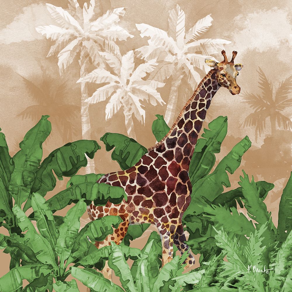 Jungle Life III - Sunset art print by Paul Brent for $57.95 CAD