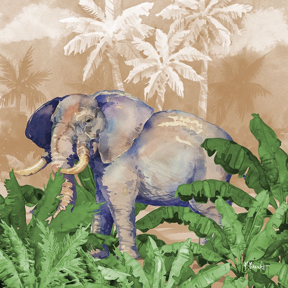 Jungle Life IV - Sunset art print by Paul Brent for $57.95 CAD