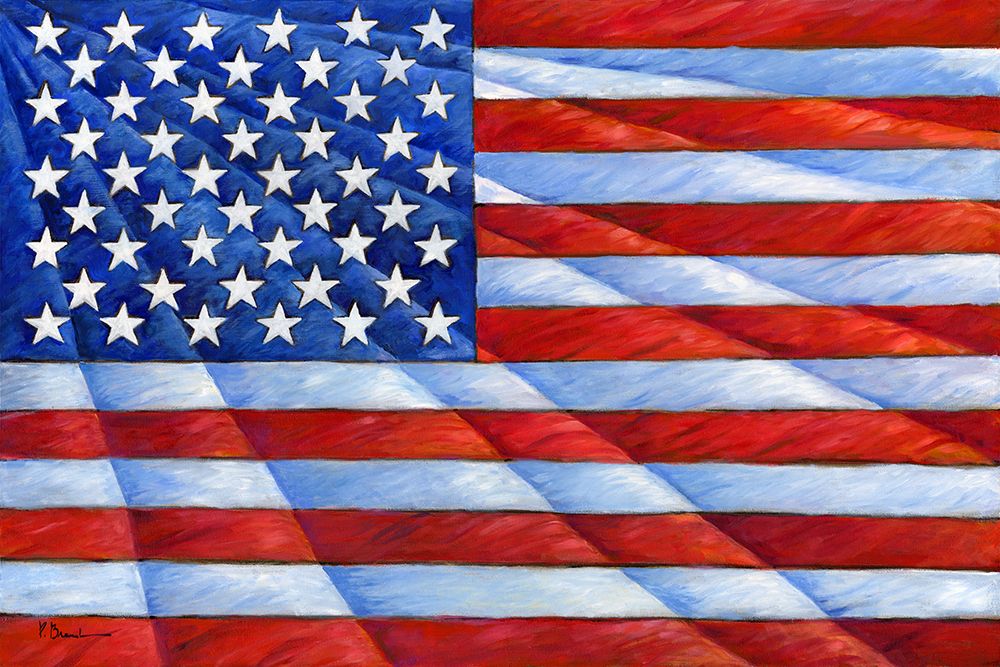 Grand Old Flag I art print by Paul Brent for $57.95 CAD
