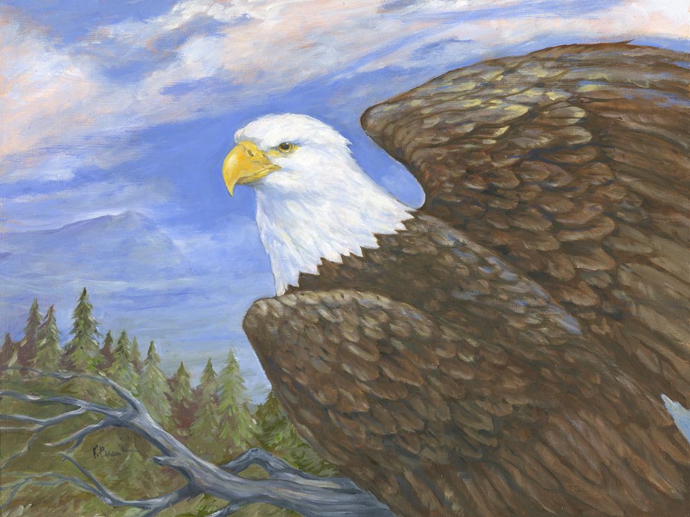 Eagles Eyrie art print by Paul Brent for $57.95 CAD