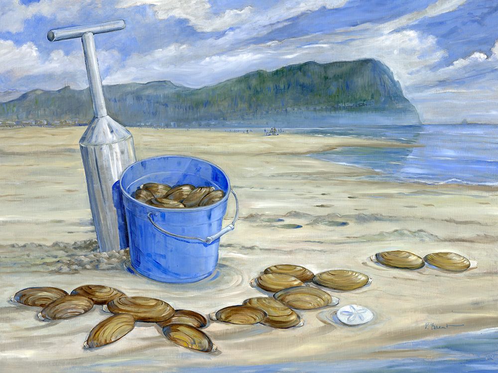 Clamming in the Cove art print by Paul Brent for $57.95 CAD