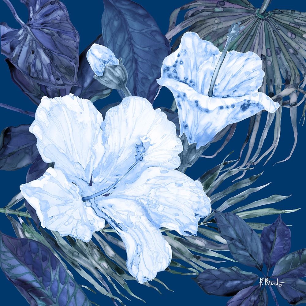 Hibiscus Bunch IV art print by Paul Brent for $57.95 CAD