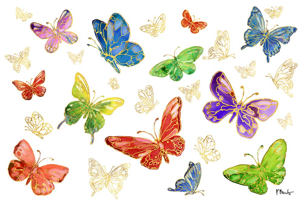 Butterfly Oasis Horizontal art print by Paul Brent for $57.95 CAD