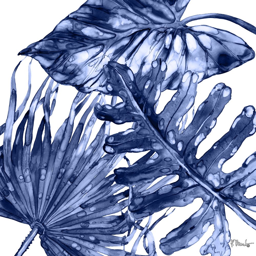 Hued Palm Fronds I art print by Paul Brent for $57.95 CAD