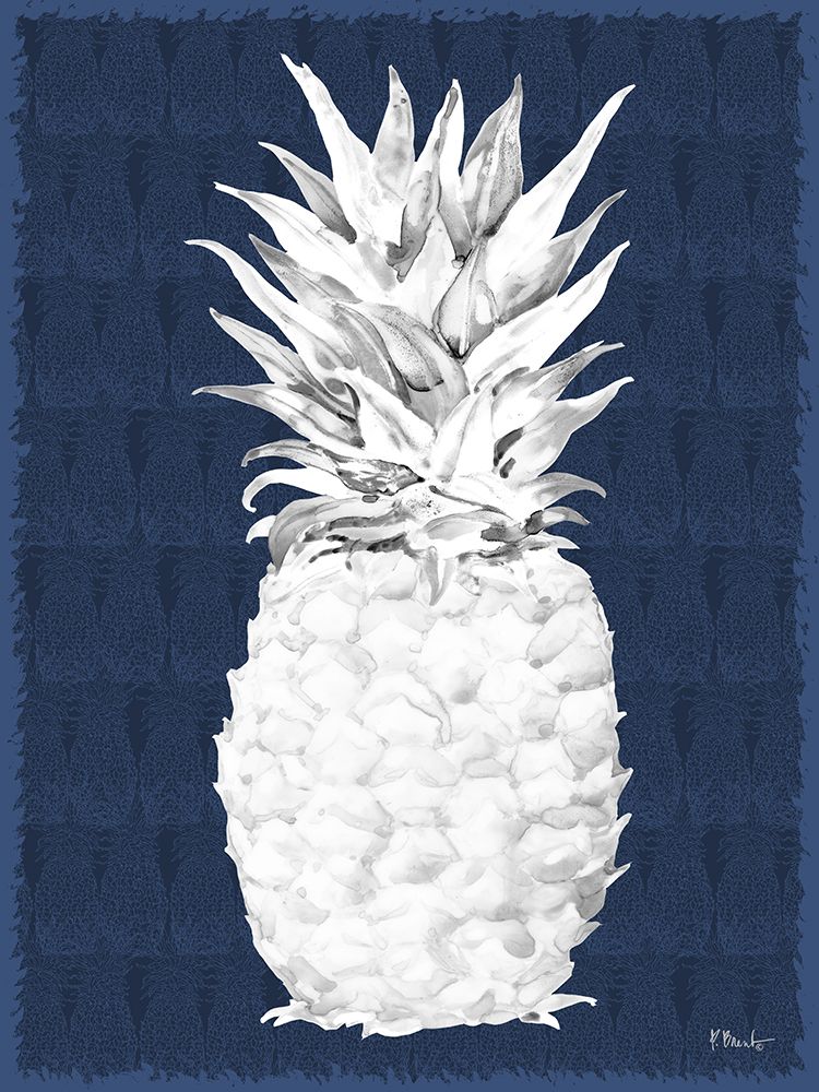 Toned Pineapple Vertical art print by Paul Brent for $57.95 CAD