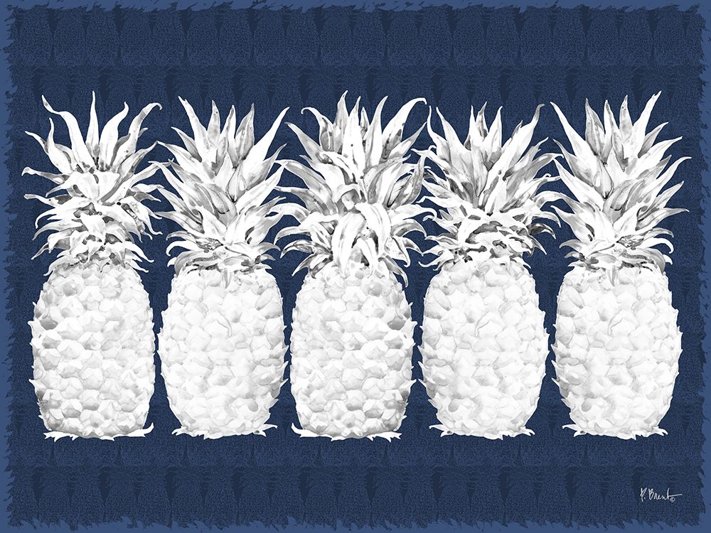 Toned Pineapple Horizontal art print by Paul Brent for $57.95 CAD